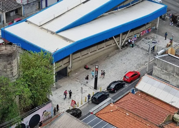 Ap10 Confortavel Com Wifi, Piscina, Rooftoop E Academia Em Frente Ao Metro