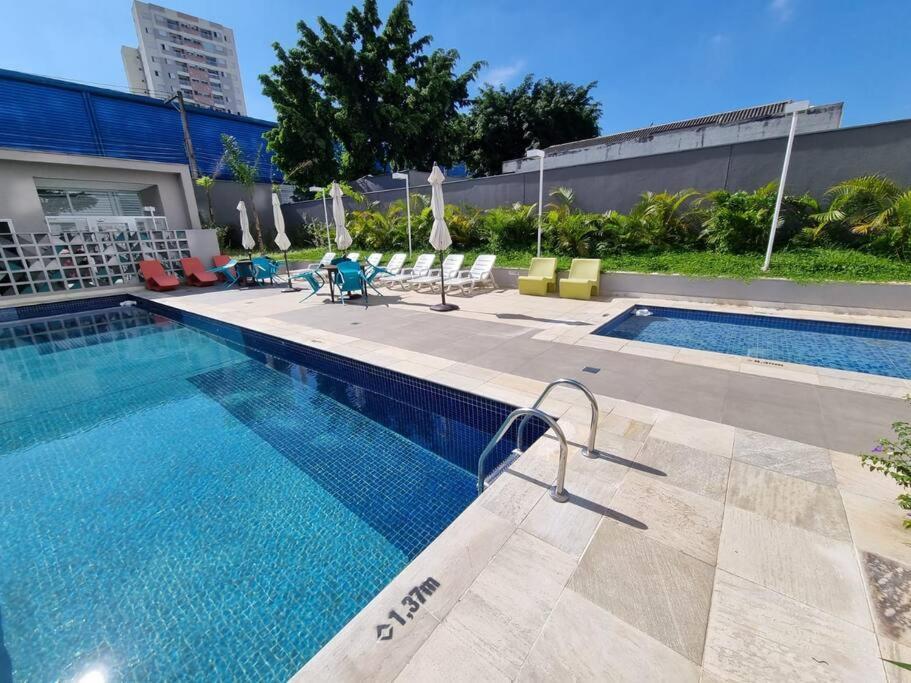Apartamento Ap10 Confortavel Com Wifi, Piscina, Rooftoop E Academia Em Frente Ao Metro *