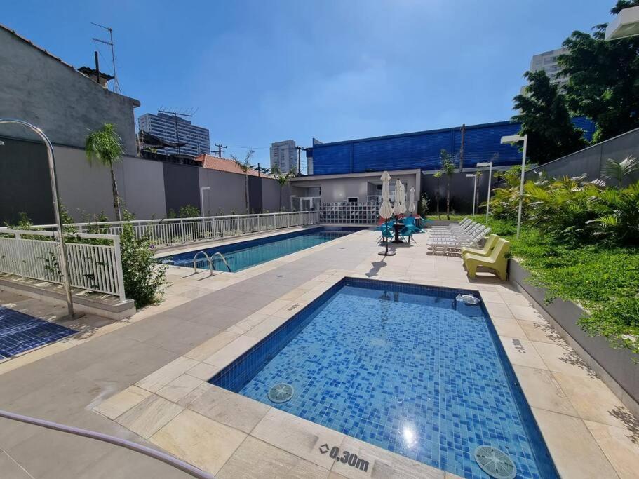 Ap10 Confortavel Com Wifi, Piscina, Rooftoop E Academia Em Frente Ao Metro *