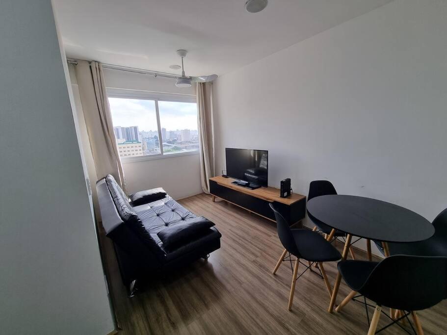 Ap10 Confortavel Com Wifi, Piscina, Rooftoop E Academia Em Frente Ao Metro São Paulo