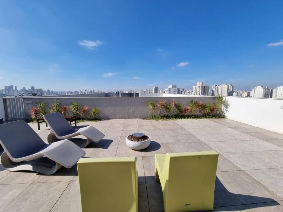 Apartamento Ap10 Confortavel Com Wifi, Piscina, Rooftoop E Academia Em Frente Ao Metro *