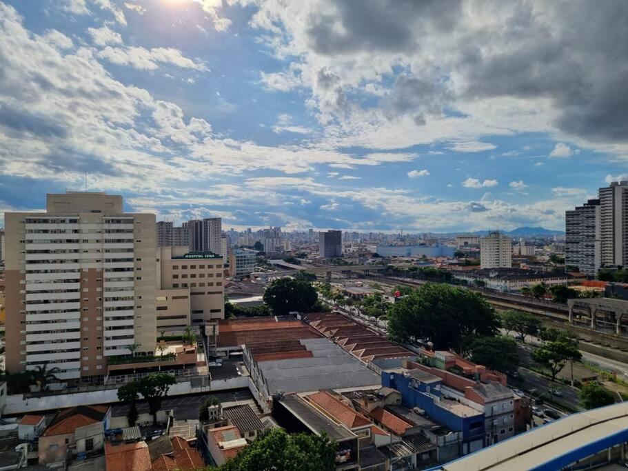 Ap10 Confortavel Com Wifi, Piscina, Rooftoop E Academia Em Frente Ao Metro * São Paulo