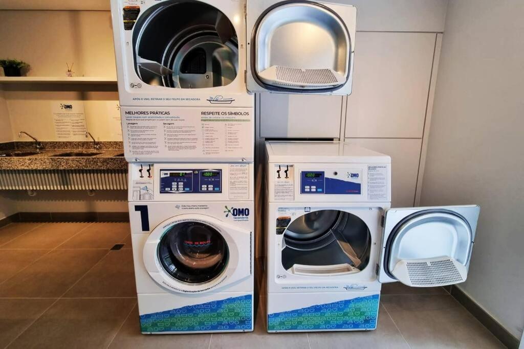 Ap10 Confortavel Com Wifi, Piscina, Rooftoop E Academia Em Frente Ao Metro Apartamento